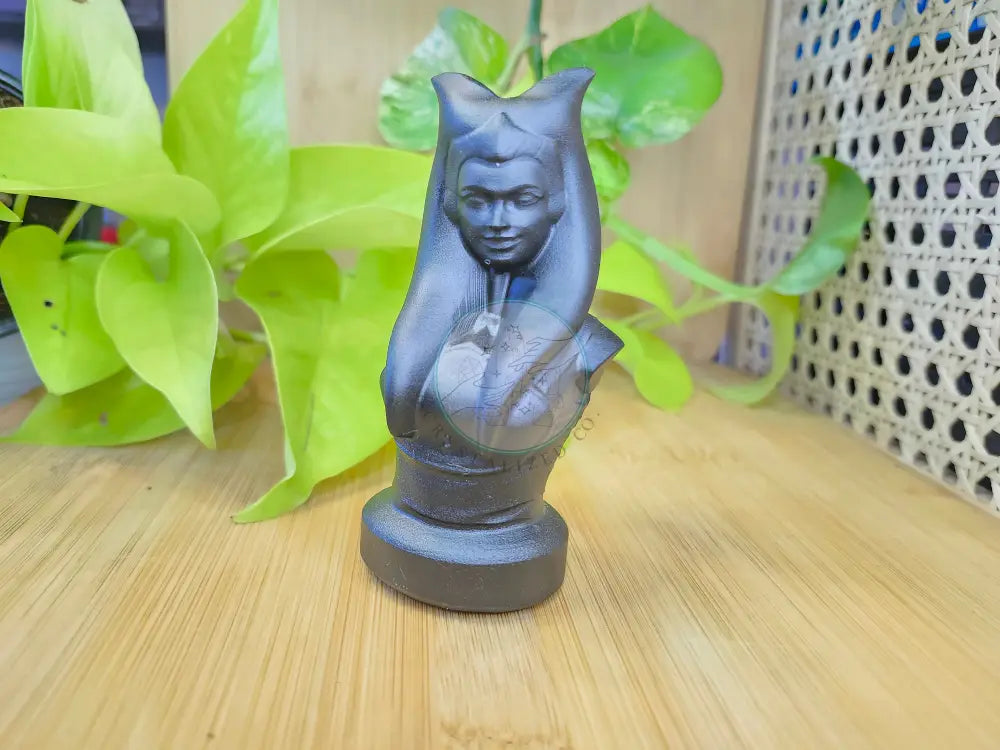 BLACK OBSIDIAN AHSOKA TANO BUST