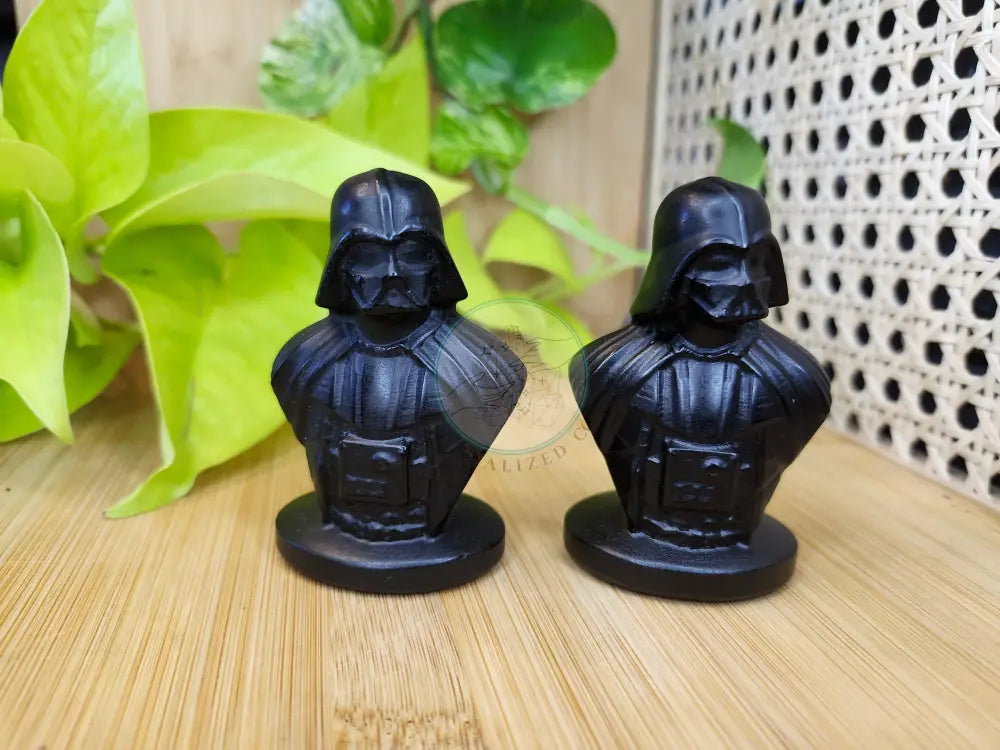 BLACK OBSIDIAN VADER BUST