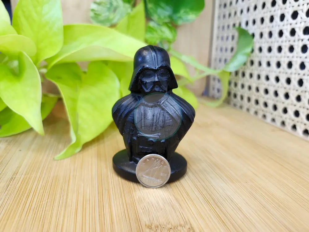 BLACK OBSIDIAN VADER BUST