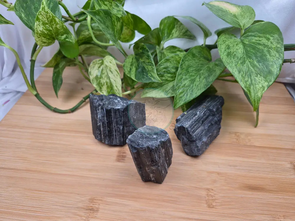 BLACK TOURMALINE MEDIUM ROUGH CHUNK
