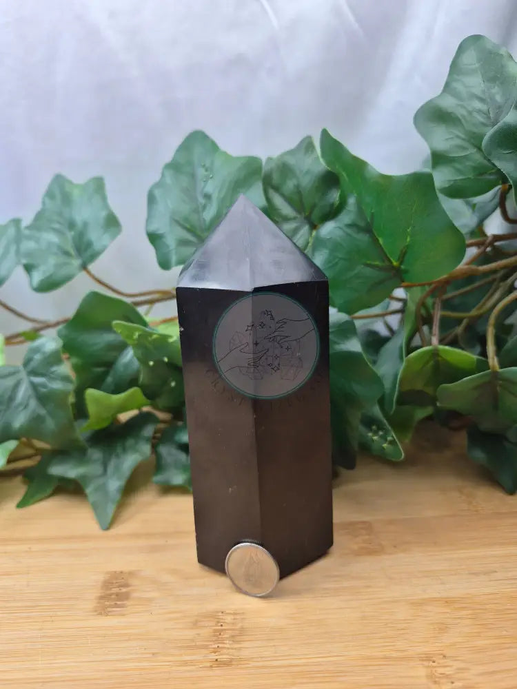BLACK TOURMALINE TOWER #3