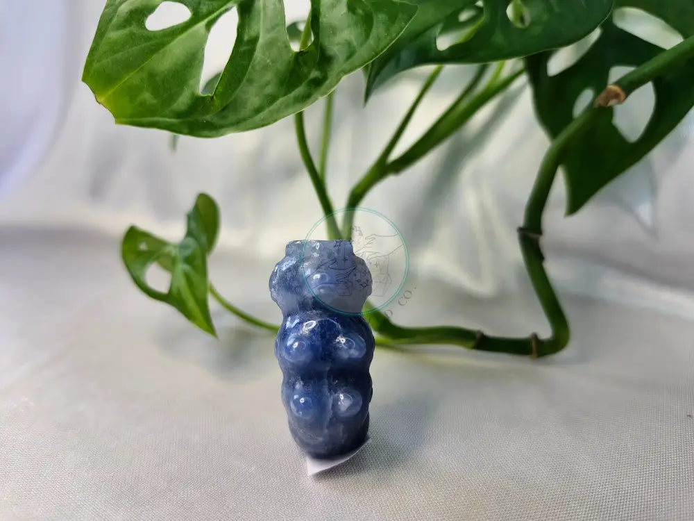 BLUE AVENTURINE CATERPIE