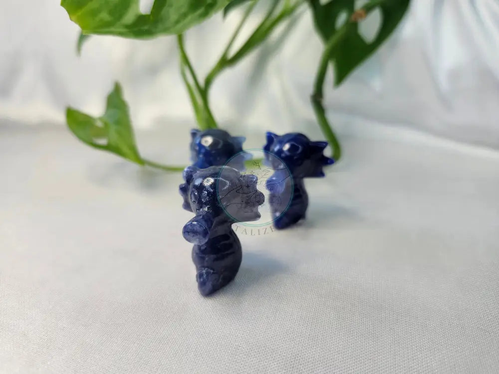 BLUE AVENTURINE HORSEA