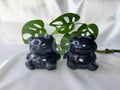 BLUE AVENTURINE SITTING SNORLAX