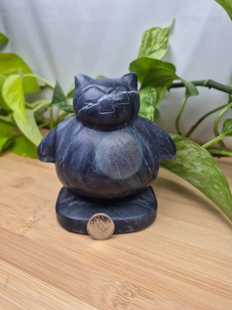 BLUE AVENTURINE SNORLAX XL
