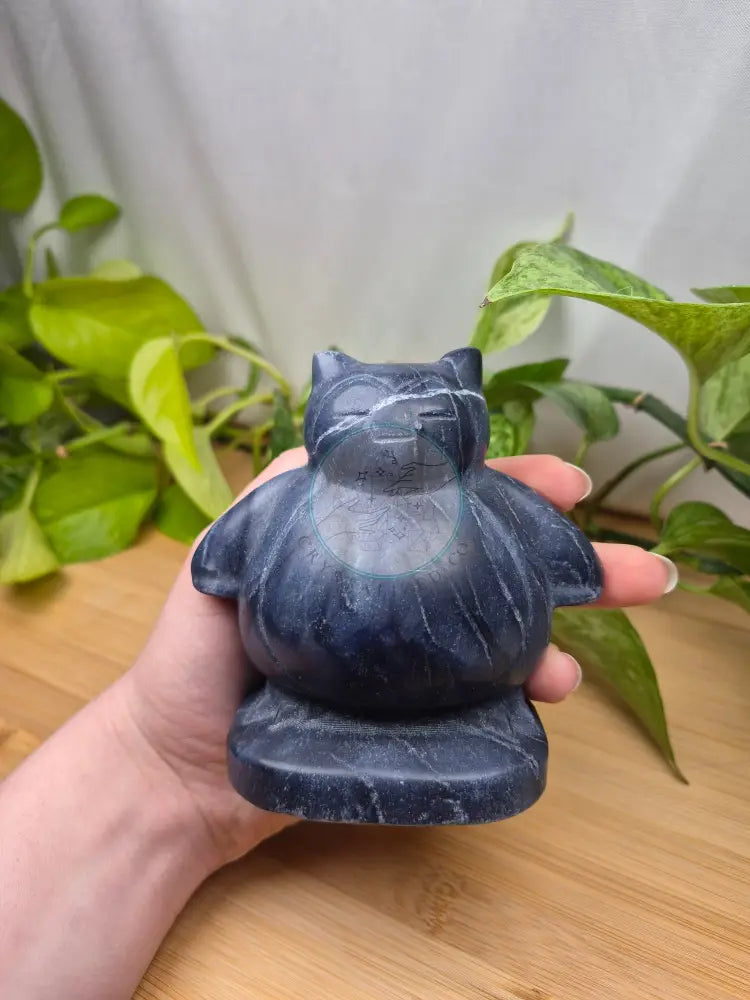 BLUE AVENTURINE SNORLAX XL