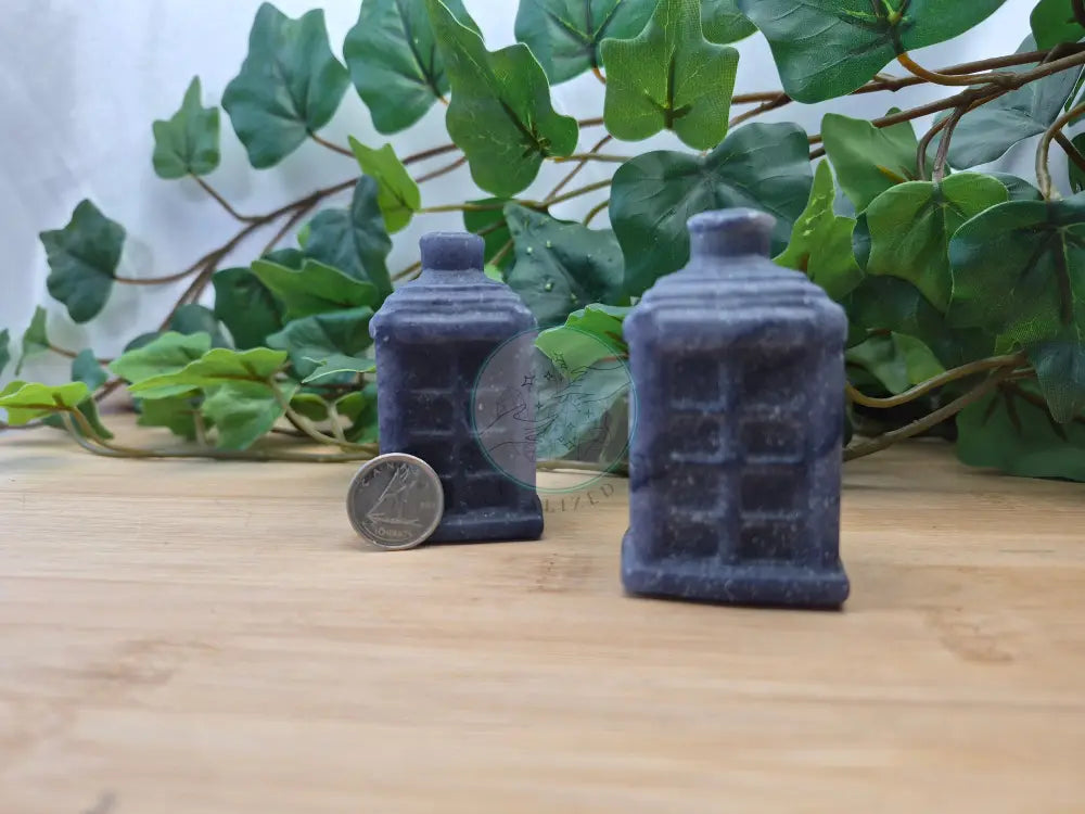 BLUE AVENTURINE TARDIS