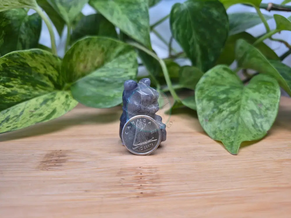 BLUE AVENTURINE WINNIE THE POOH
