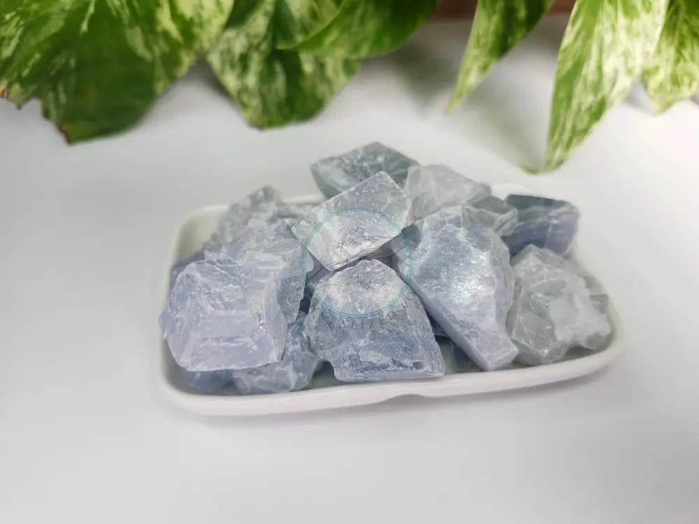 BLUE CALCITE ROUGH STONE
