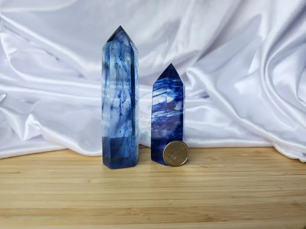 BLUE FAIRY GLASS TOWER