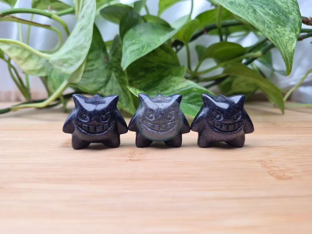 BLUE GOLDSTONE GENGAR