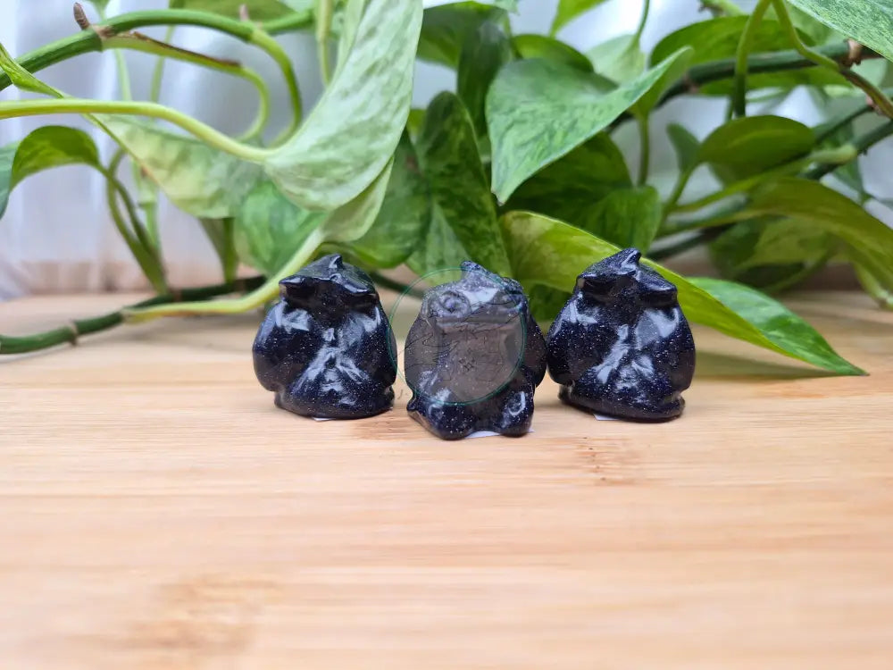 BLUE GOLDSTONE TOOTHLESS