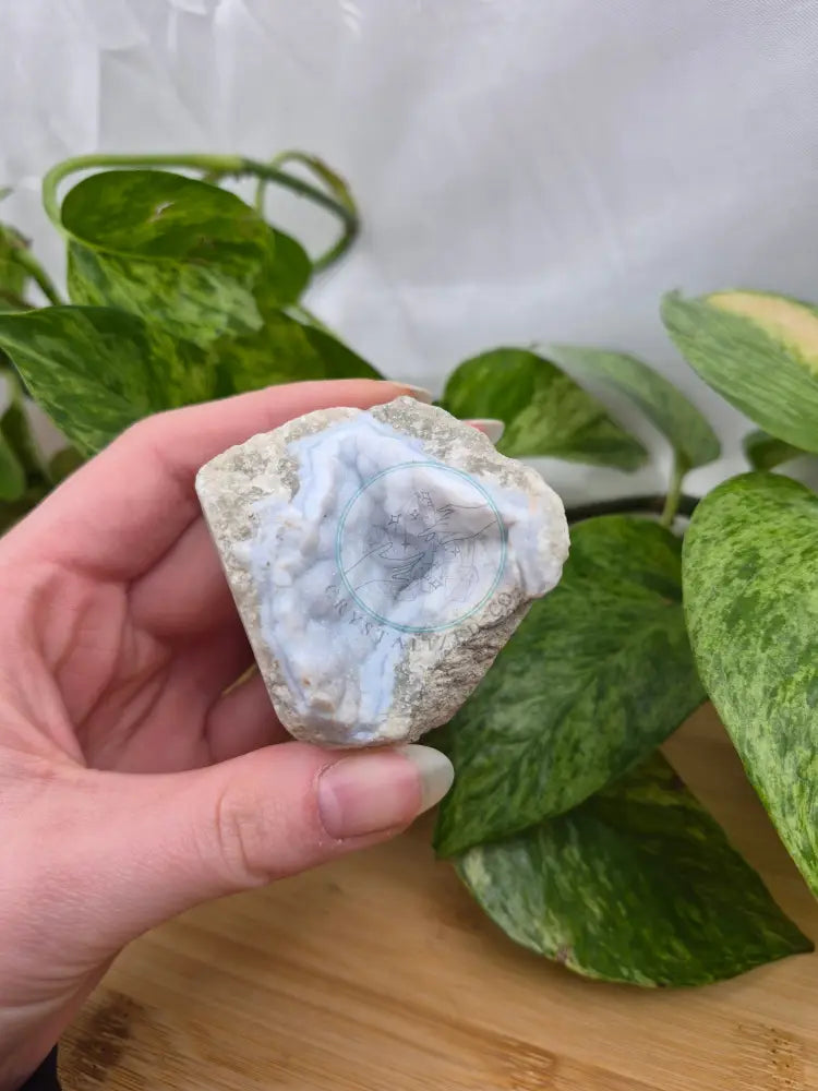 BLUE LACE AGATE ROUGH CHUNK