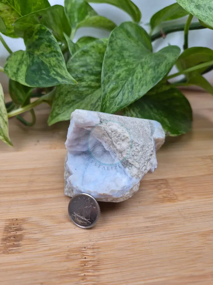 BLUE LACE AGATE ROUGH CHUNK