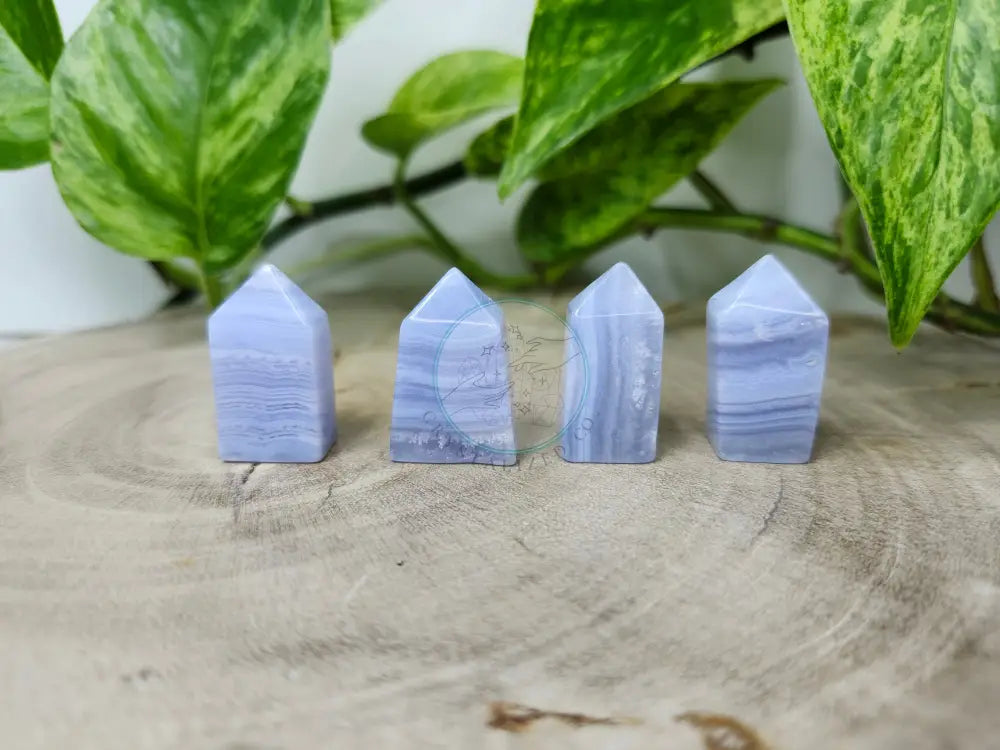 BLUE LACE AGATE TOWER