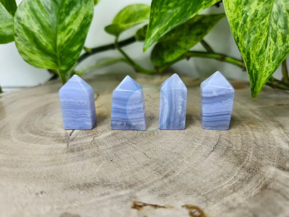 BLUE LACE AGATE TOWER