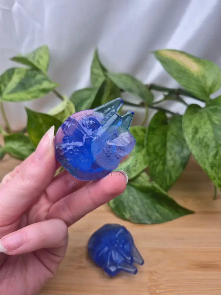 BLUE OPALITE MILLENNIUM FALCON