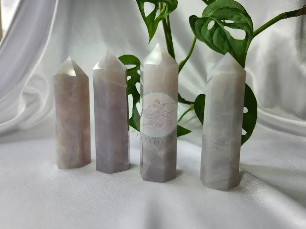 BLUE ROSE QUARTZ TOWER LG