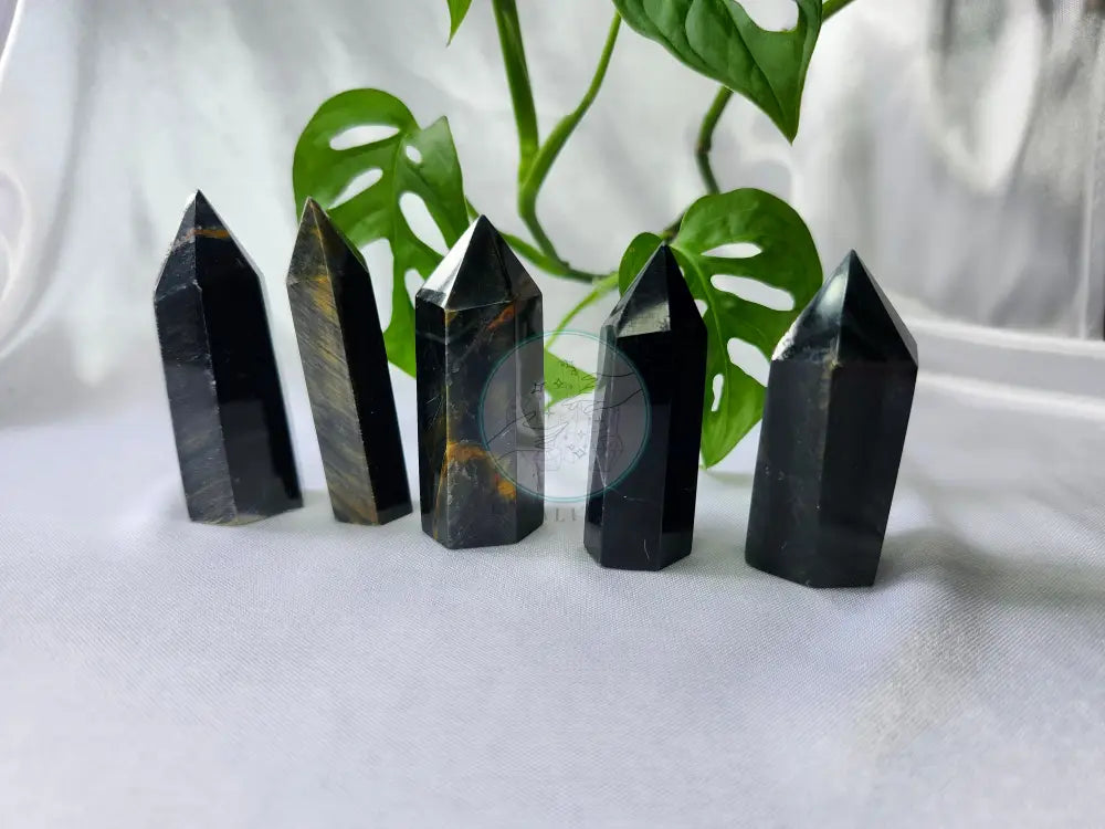 BLUE TIGER EYE TOWER