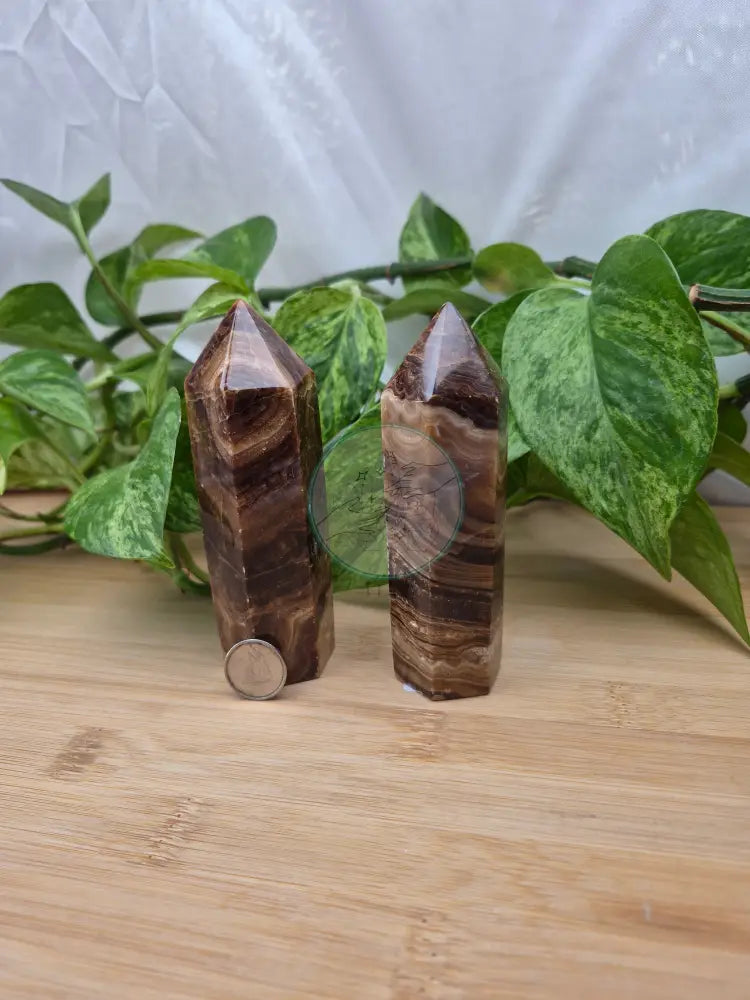 CHOCOLATE CALCITE TOWER