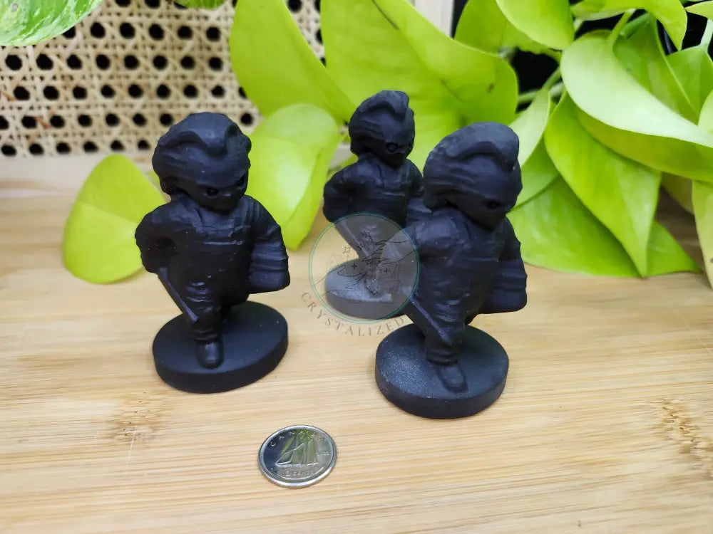 CHUCKY BLACK OBSIDIAN - CARVING