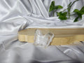 CLEAR QUARTZ BUTTERFLY - CARVING
