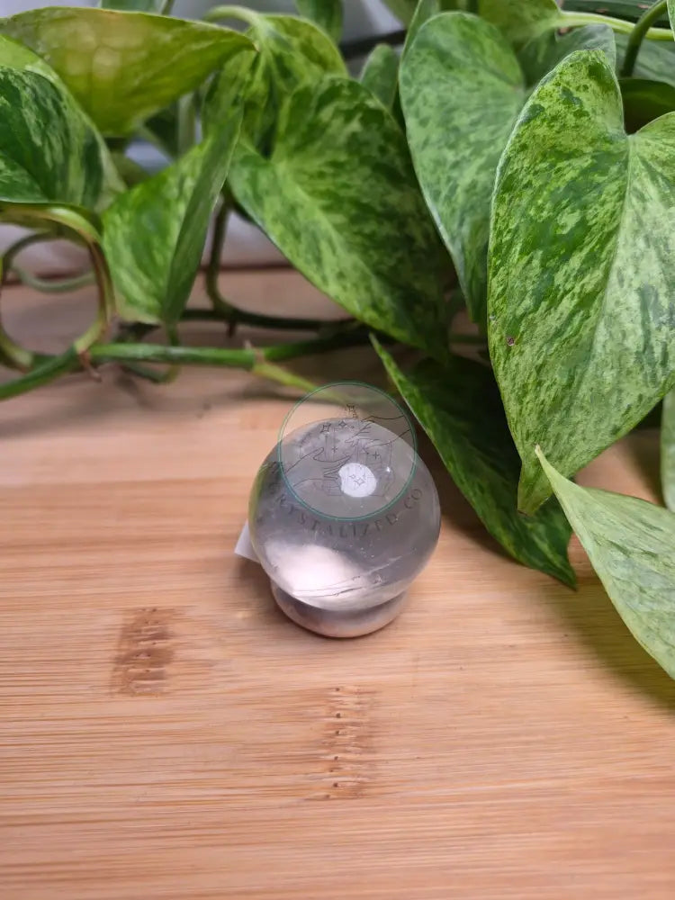 CLEAR QUARTZ SPHERE