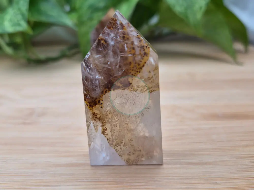 DENDRITES IN QUARTZ TOWER