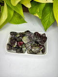 DRAGON BLOODSTONE JASPER TUMBLED STONE - TUMBLED STONES