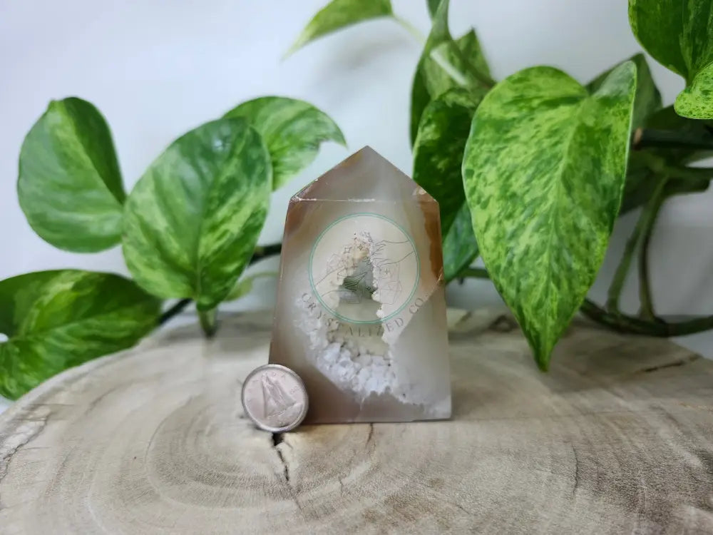 DRUZY AGATE TOWER