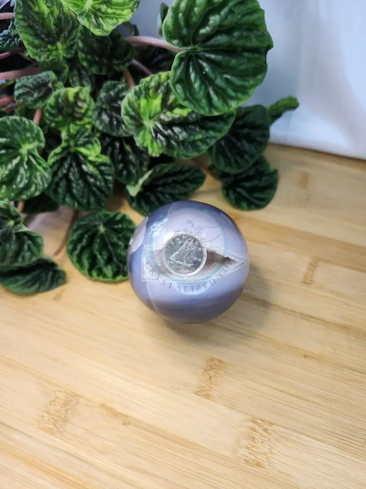 DRUZY QUARTZ SPHERE - Crystals and Fossils