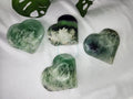 FEATHER FLUORITE HEART LG