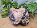 FLUORITE ORANGE CALCITE GREEN APATITE ROUGH CHUNK