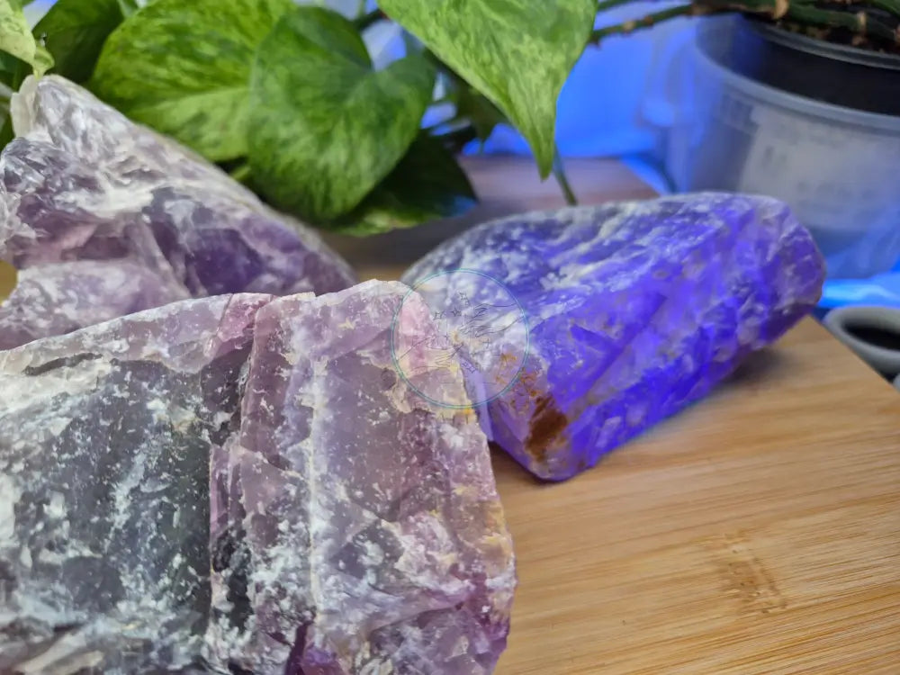 FLUORITE ROUGH CHUNK 600g - 700g