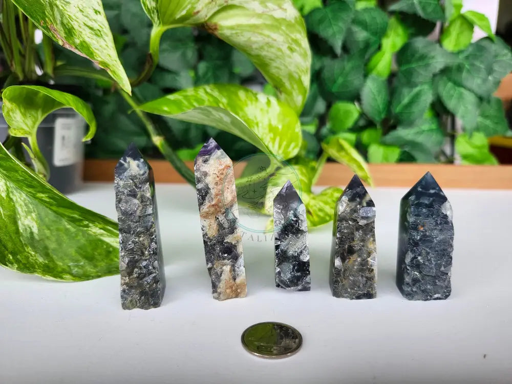 FLUORITE ROUGH EDGE TOWER