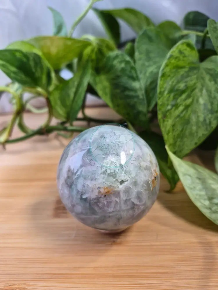 FLUORITE SPHERE
