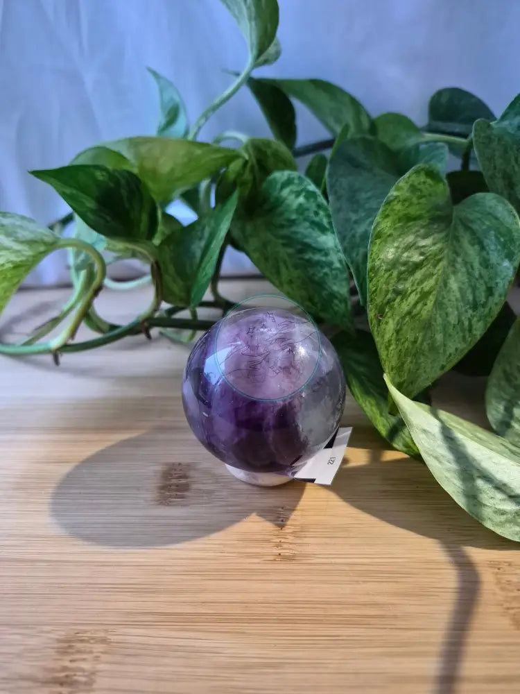 FLUORITE SPHERE