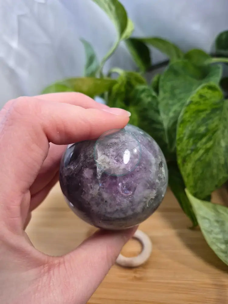 FLUORITE SPHERE