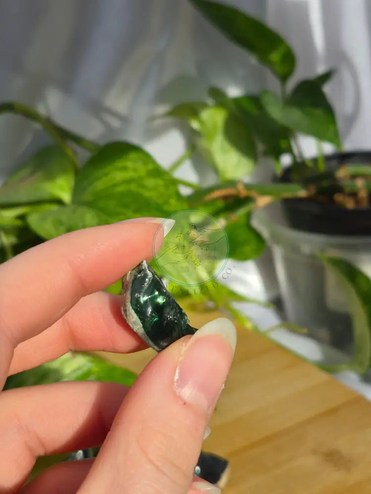 GAIA STONE GREEN OBSIDIAN