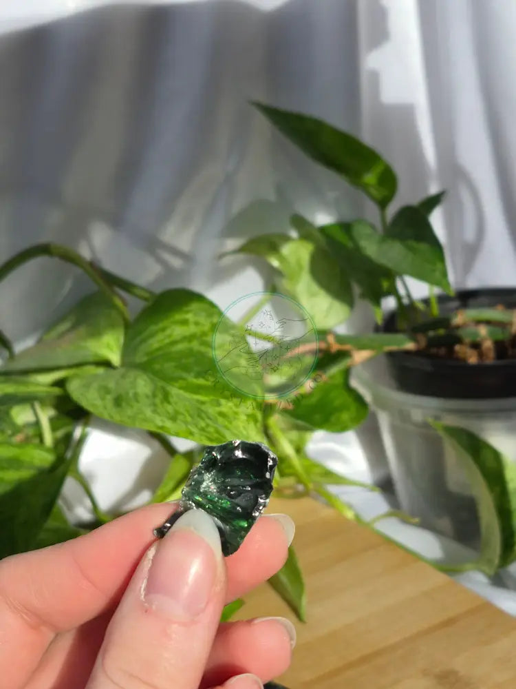 GAIA STONE GREEN OBSIDIAN