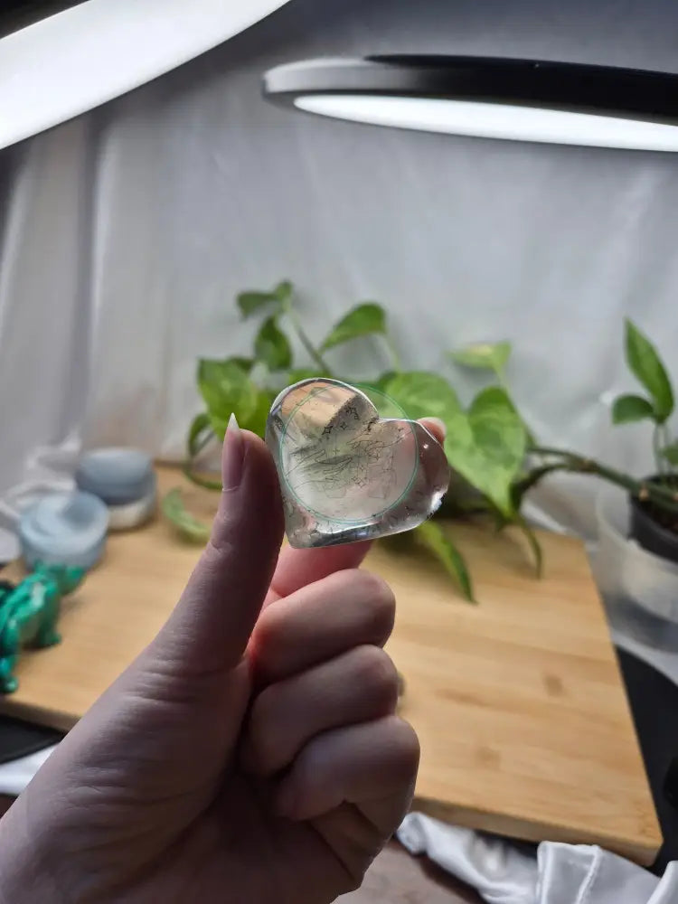 GARDEN QUARTZ HEART