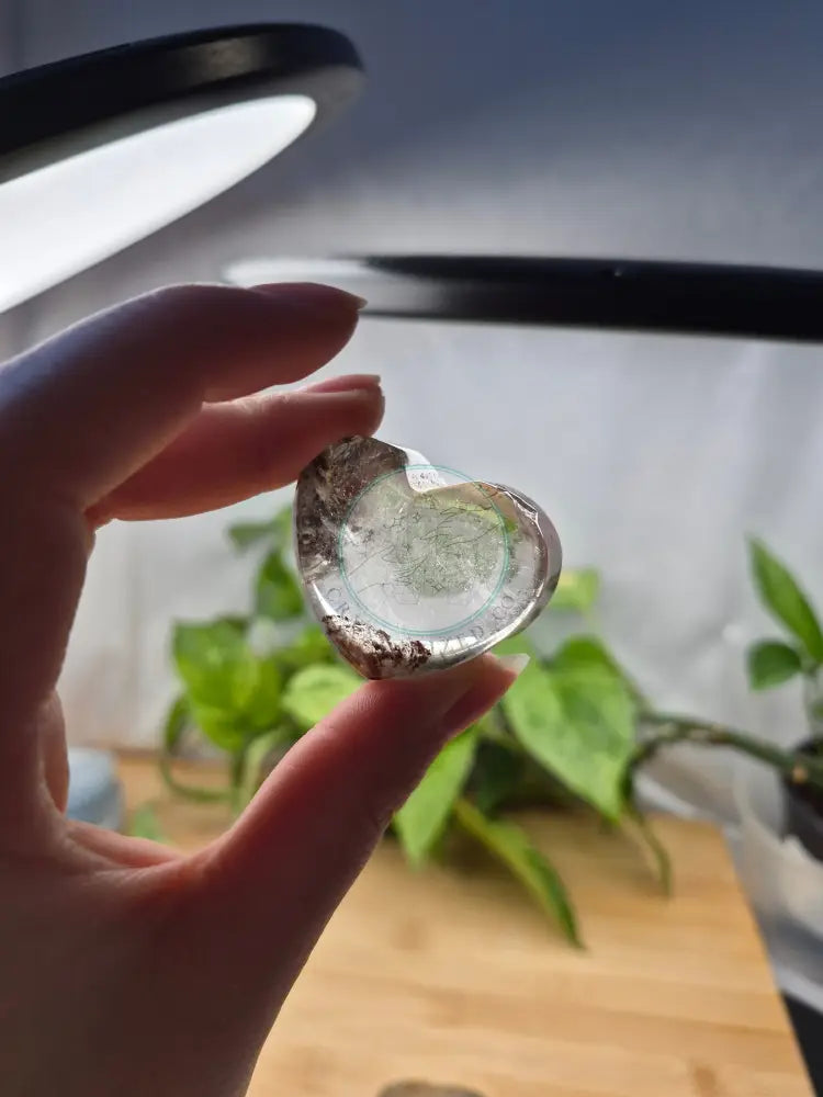GARDEN QUARTZ HEART