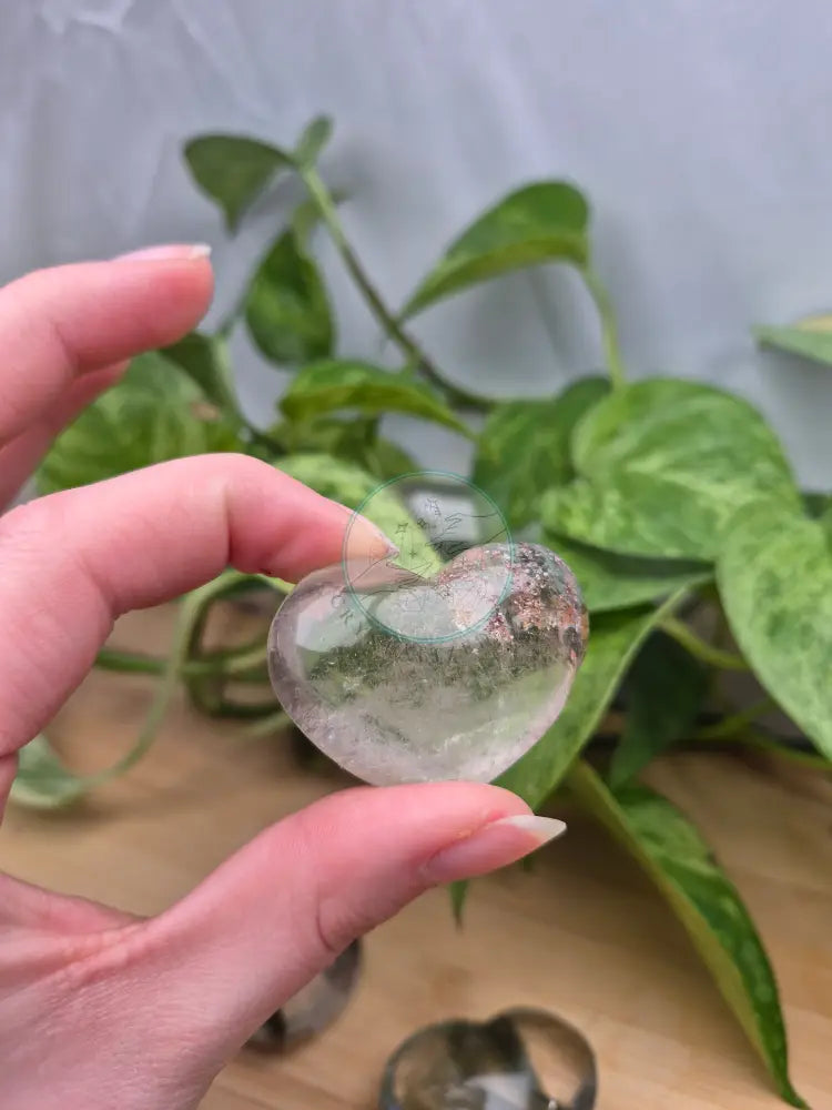 GARDEN QUARTZ HEART