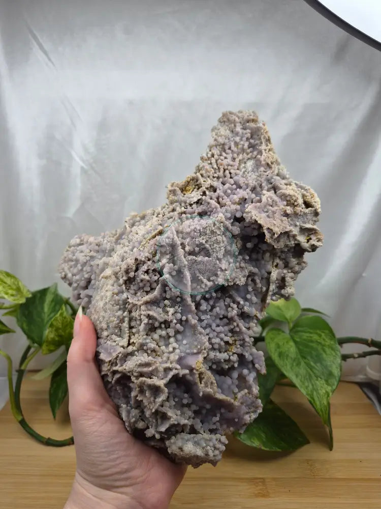 GRAPE AGATE ROUGH CHUNK 1357g