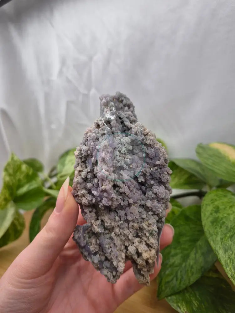 GRAPE AGATE ROUGH CHUNK 217g