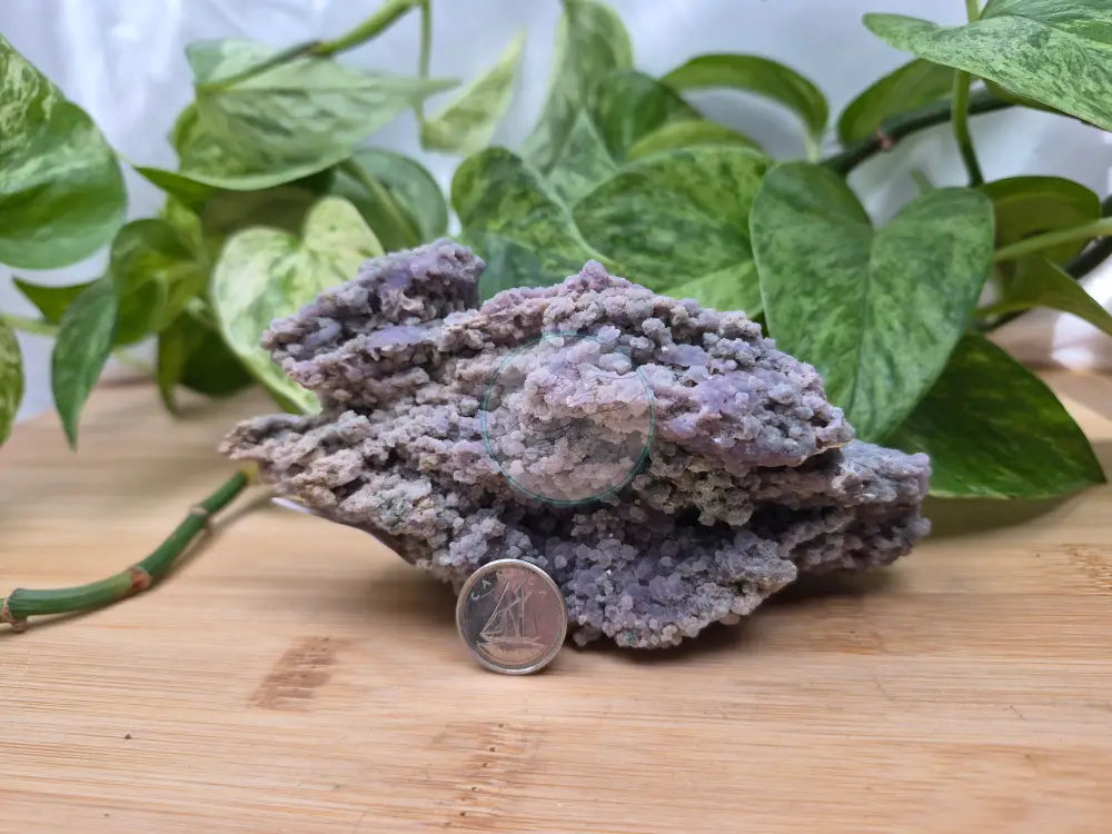 GRAPE AGATE ROUGH CHUNK 217g