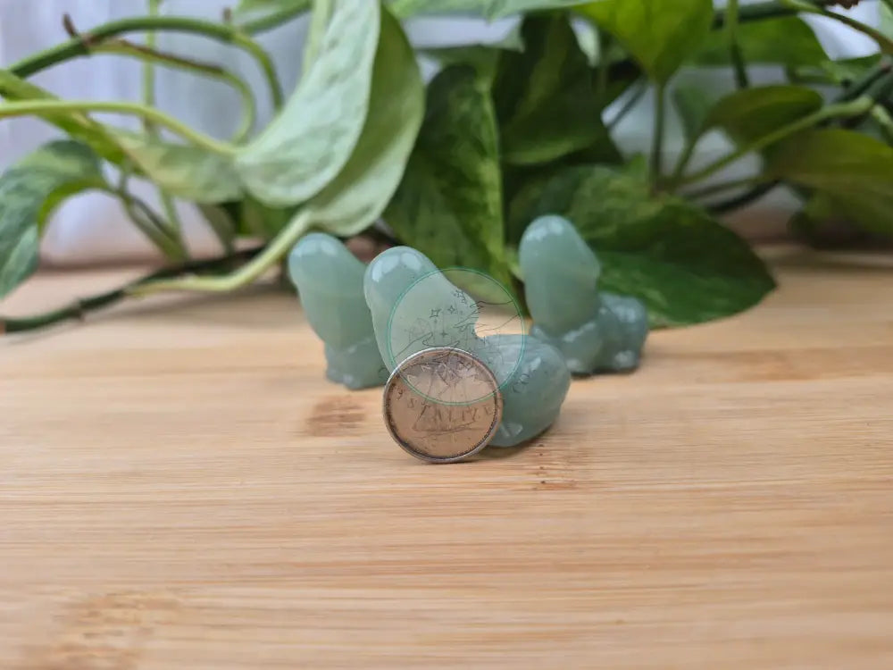 GREEN AVENTURINE DICK-A-TOAD