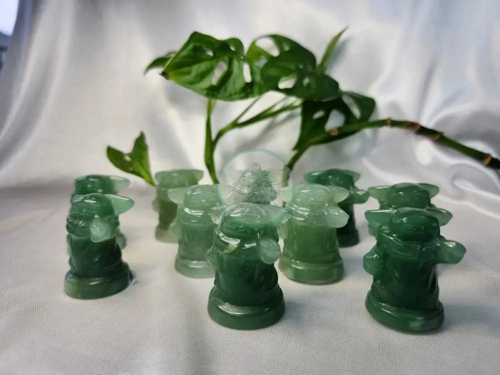 GREEN AVENTURINE GROGU SMALL