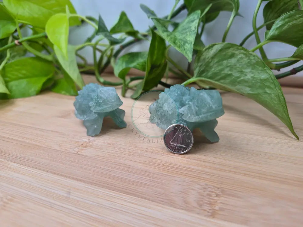 GREEN AVENTURINE LIZARD