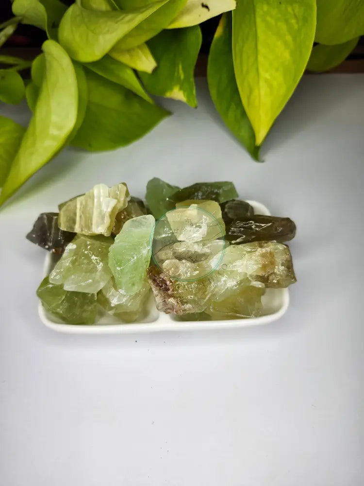 GREEN CALCITE ROUGH STONE